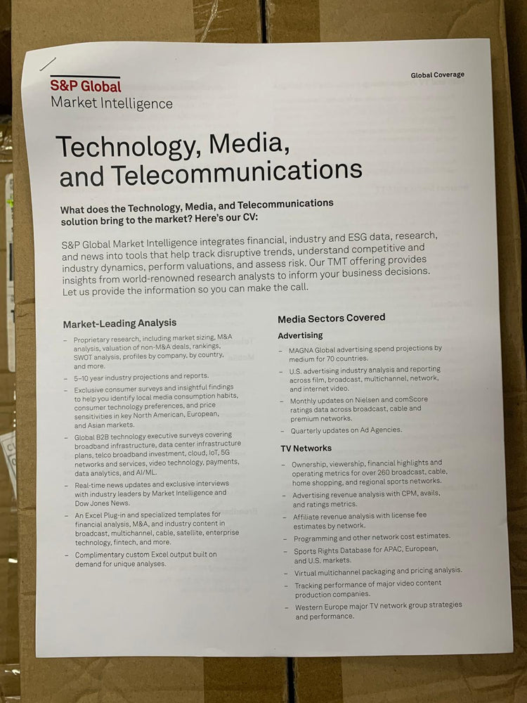 Technollogy, Media, and Telecommunications