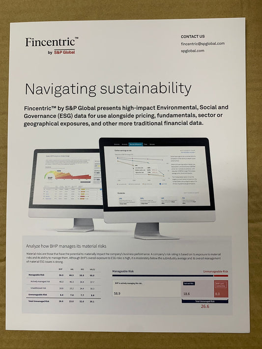 Navigating sustainability