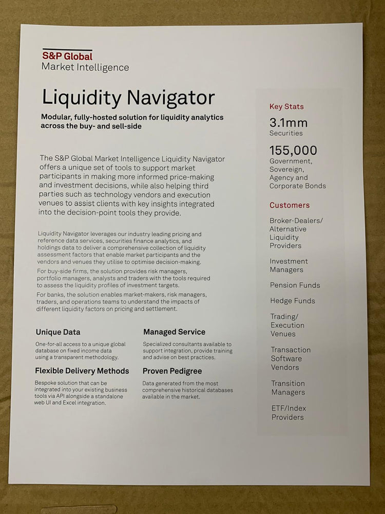 Liquidity Navigator