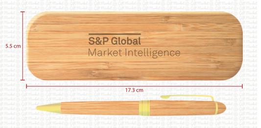 Bamboo Pen and Box Set  (SPGMI Logo)