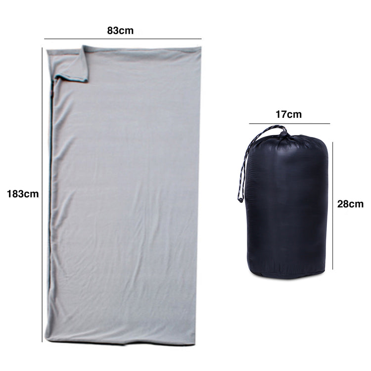 Premium Travel Blanket in Pouch