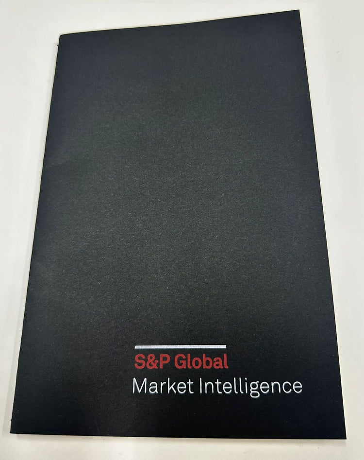 A5 Black Kraft Notebook (SPGMI Logo)