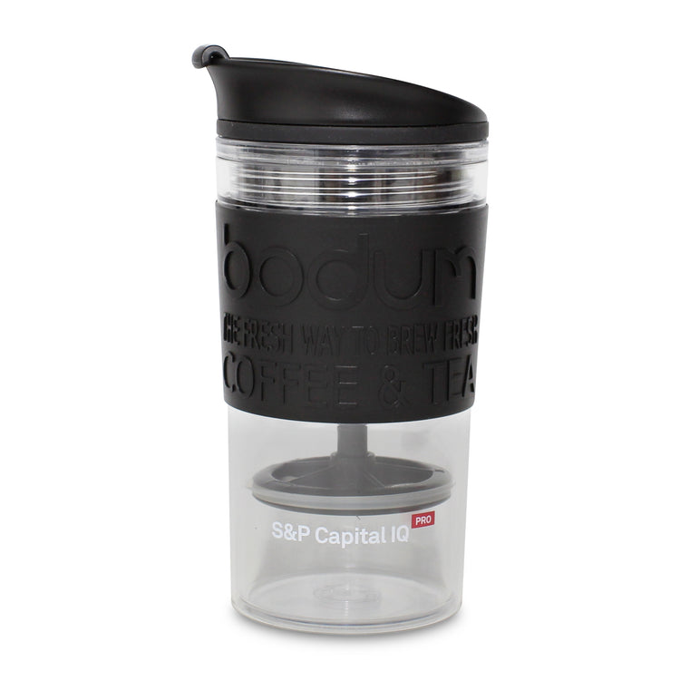 BODUM Travel Press Coffeemaker with Extra Lid 0.35L(SPG Logo)