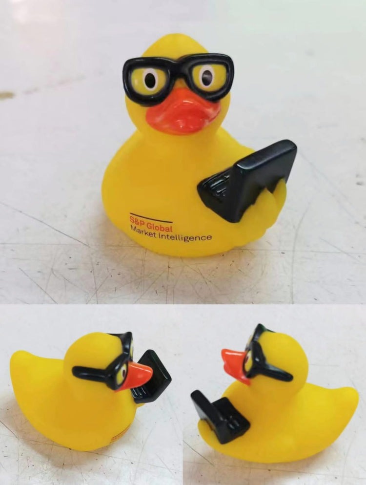 Rubber Duck 2022 (Yellow - Glasses & Laptop)(SPGMI Logo)