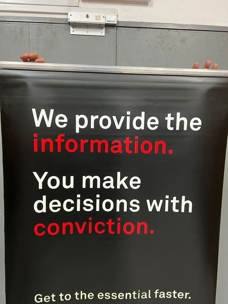 Banner: We Provide The Information. You Make Decisions With Conviction.(SPGMI Logo)