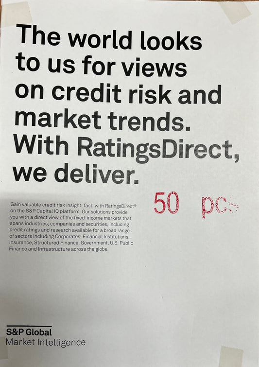 The world looks to us for views on credit risk and market trends. With RatingsDirect, we deliver.