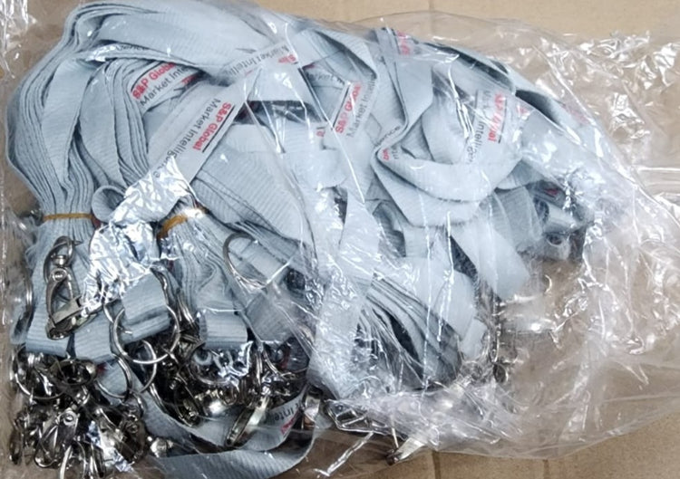 Lanyard Silver Grey (SPGMI Logo)